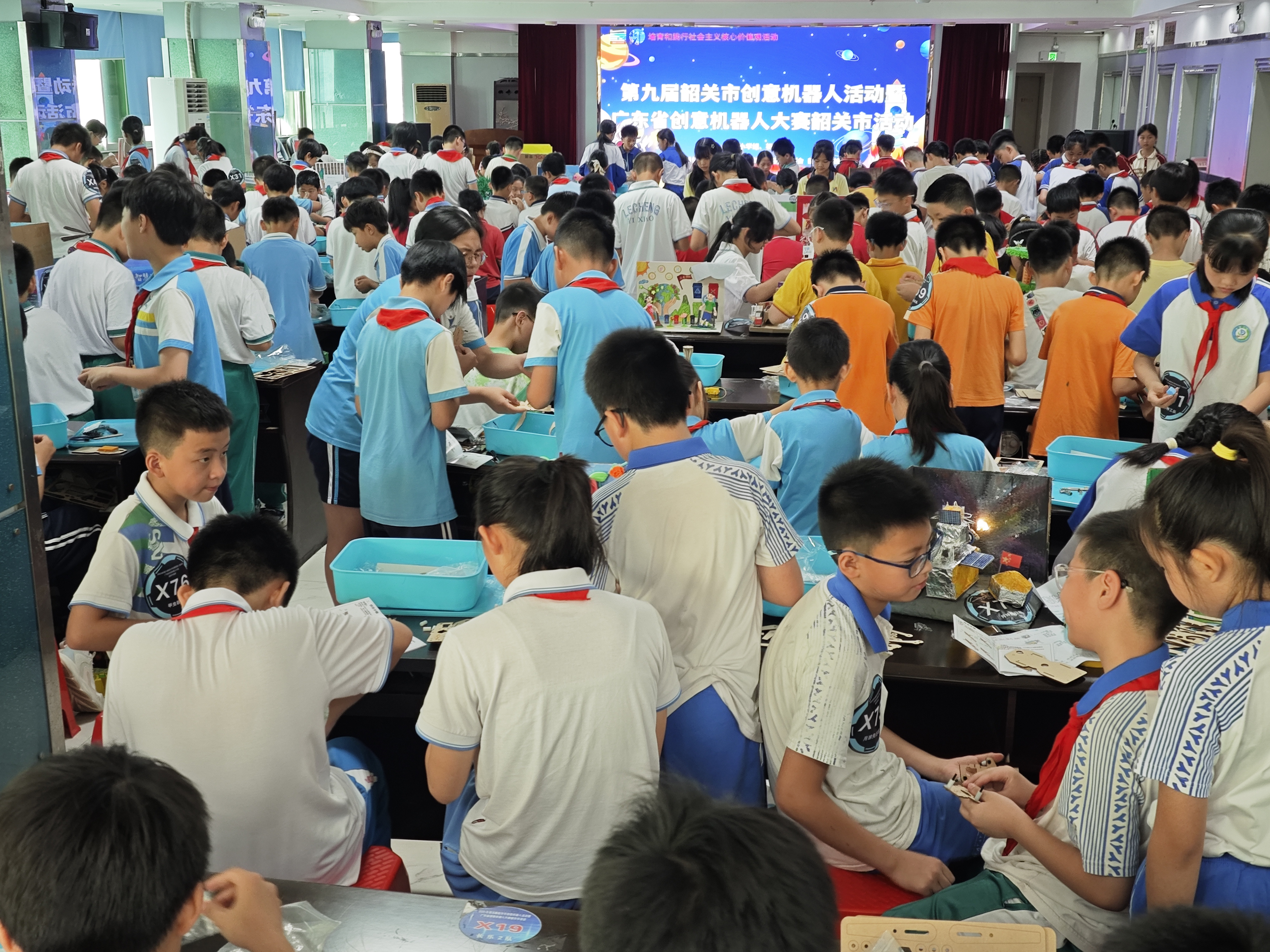 2025年第九届韶关市创意机器人活动暨广东省创意机器人大赛韶关市活动顺利举行